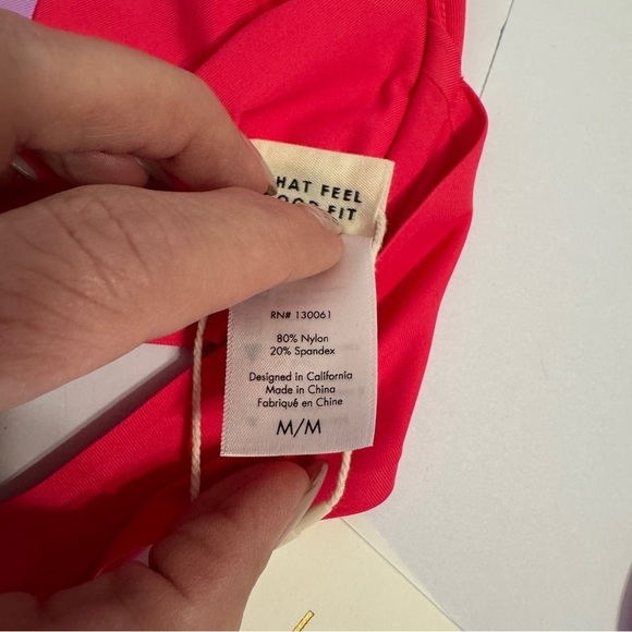 L*Space Colorblock Bikini Set - Zendaya Top & Wilder Bottom - Size M - Picture 8 of 8